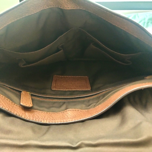 Coach Leather Brown Messenger Bag - Picture 5 of 6